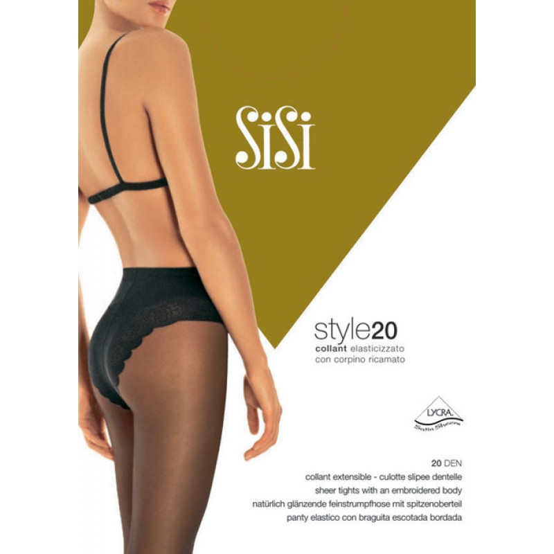 Купить колготки Sisi Style 20 в интернет магазине KolgotkiMag.ru. Низкие  цены. Доставка по Москве бесплатно.