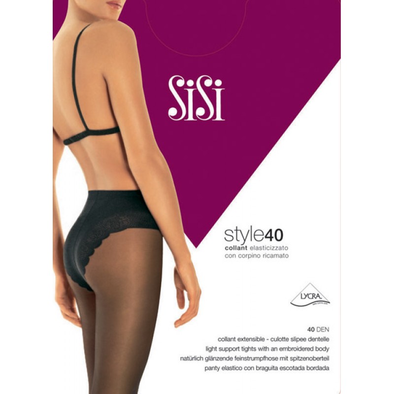 Купить колготки Sisi Style 40 в интернет магазине KolgotkiMag.ru. Низкие  цены. Доставка по Москве бесплатно.